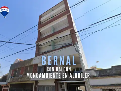 ALQUILER MONOAMBIENTE AL FRENTE BERNAL