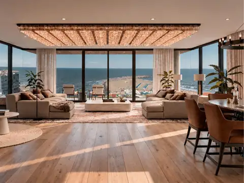 Departamento dos ambientes de categoría a metros del mar