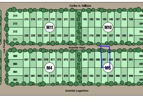 Venta LOTE en Las Casuarinas , Ibarlucea