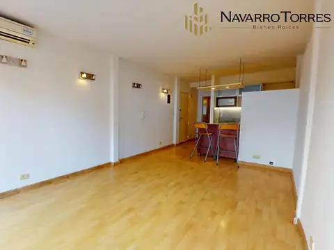 Moderno Monoambiente con Vestidor y Amenities