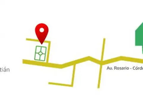 Terreno en Venta 17  mts Frente