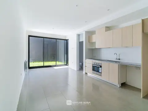 Departamento 2 ambientes con 1 baño