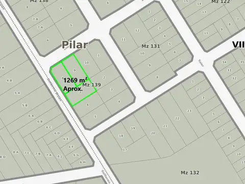 Terreno Lote  en Venta en Villa Morra, Pilar, G.B.A. Zona Norte