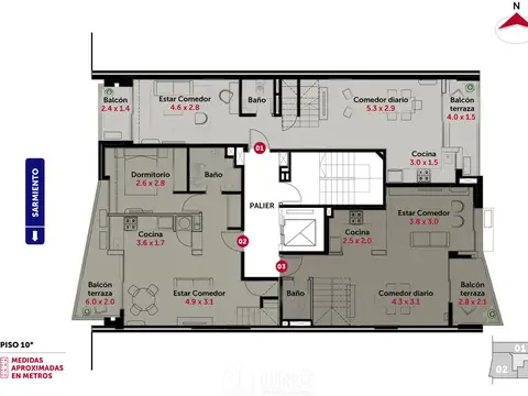 Oficina en Venta en Centro, USD 103.066