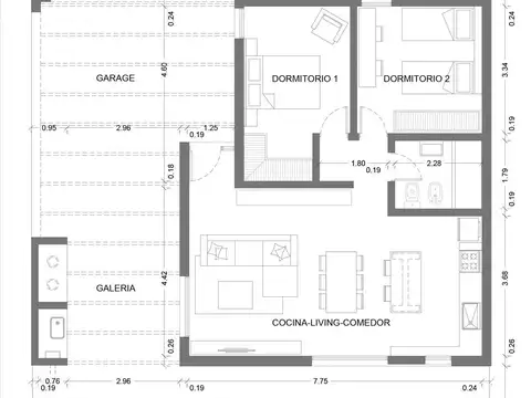 Casa en Venta en Roldan, USD 110.000