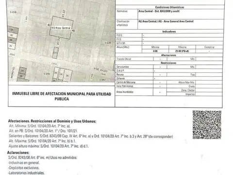 Terreno en Venta en Centro, Rosario