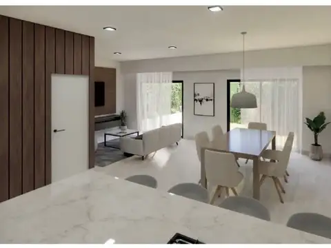 Casa 4 ambientes con 2 baños