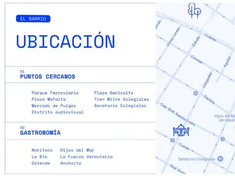 Departamento 2 ambientes con 1 baño