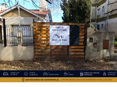 EN VENTA CASA + FABRICA DE CERVEZA EN CHAPADMALAL
