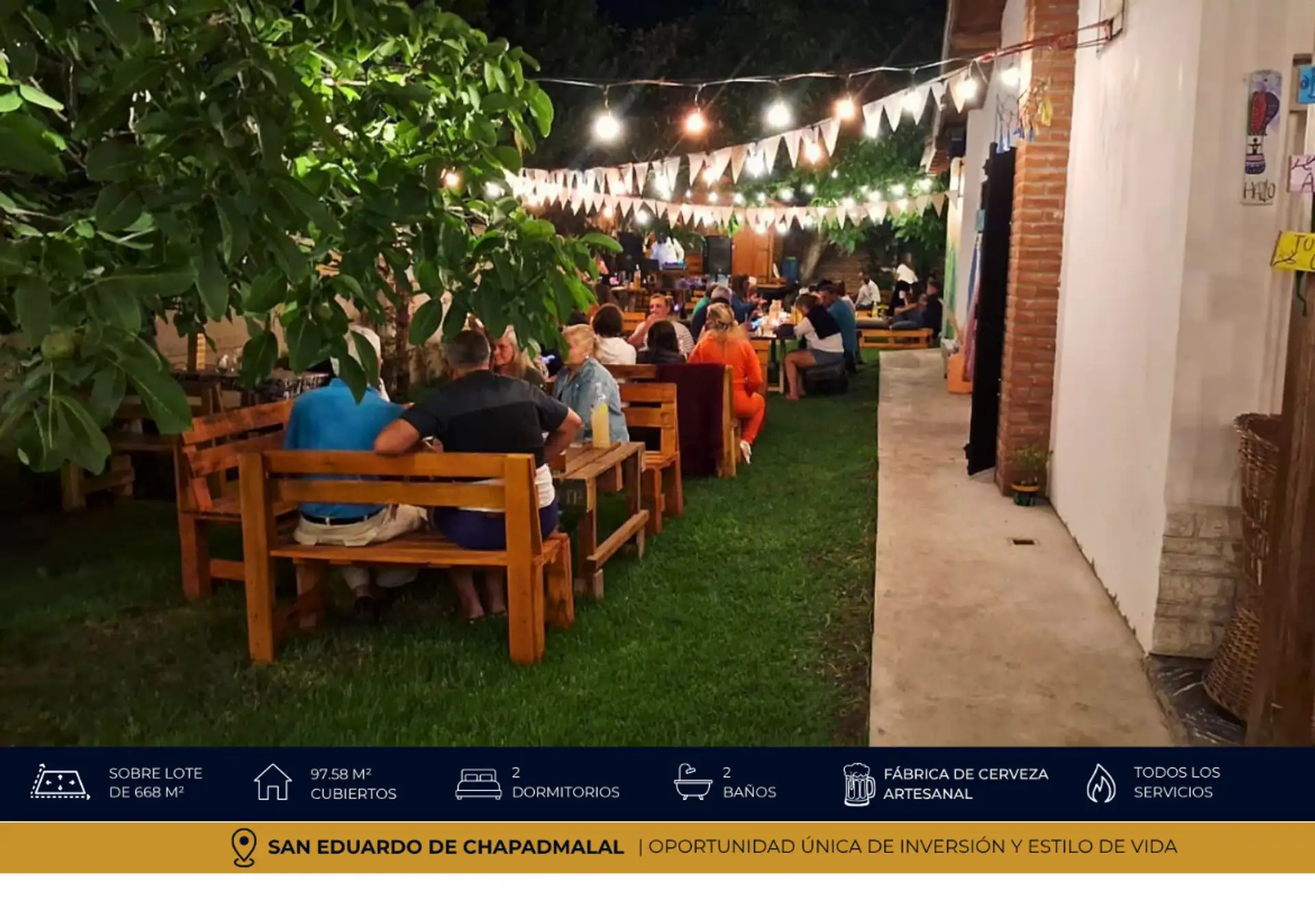 Casa + fábrica de cerveza en Chapadmalal