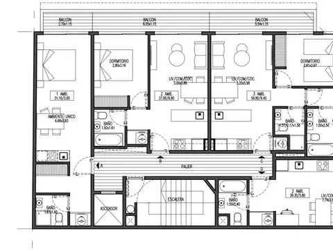 Av. Directorio 2395 esq. Rivera Indarte 390 de 1 Dormitorios