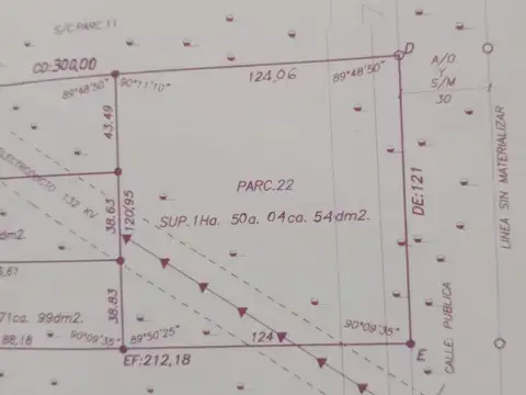 Terreno en Venta de 15005,0 m2
