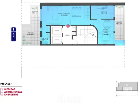 Departamento en Venta de 3 dormitorios