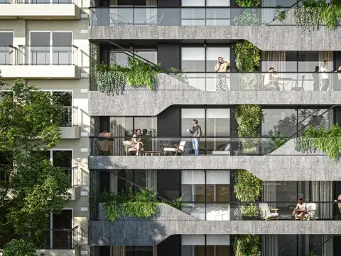 venta Departamento 2 dormitorios en Abasto con cochera