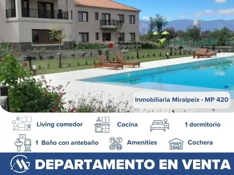 vendo departamento "Complejo Buena Vid" Wine Tower