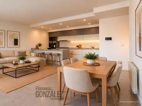 VENTA SEMIPISO 2 AMBIENTES CON BALCON Y PARRILLA