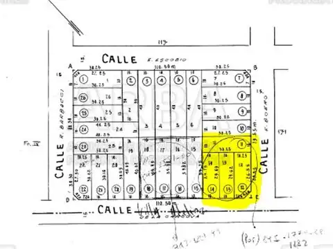 Terreno en Venta de 1195,0 m2