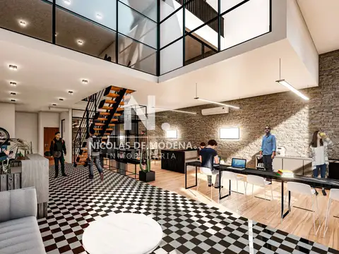 Departamento Monoambiente con 1 baño