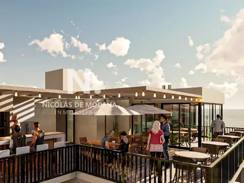 Departamento Monoambiente con 1 baño