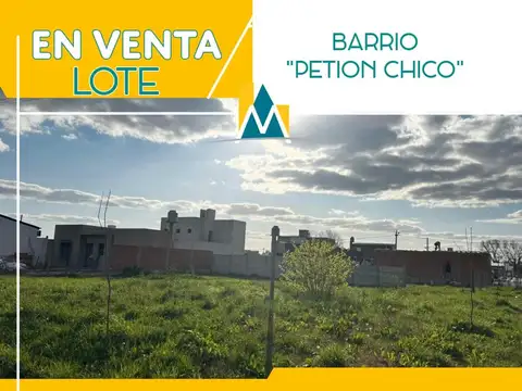 TERRENO EN VENTA - PETIÓN CHICO
