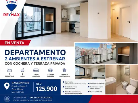 Departamento en Venta en Mar del Plata, Partido de General Pueyrredón