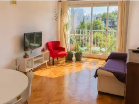 VENTA DOS AMBIENTES EXCELENTE CONTRAFRENTE A PULMON CON VISTAA JARDINES AMPLIA COCINA LAVADERO APARTE