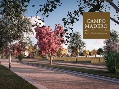 TERRENOS A LA VENTA  CAMPO MADERO IBARLUCEA
