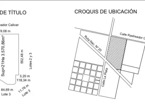 Terreno en Venta en Caucete, $ 8.000