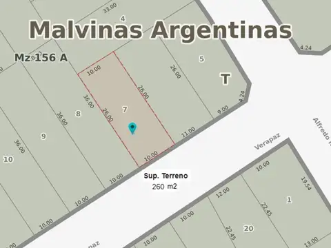 VENTA LOTE TORTUGUITAS