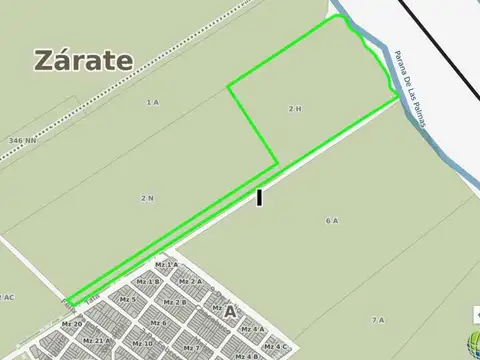 Terreno en Venta en Zarate, USD 3.975.000