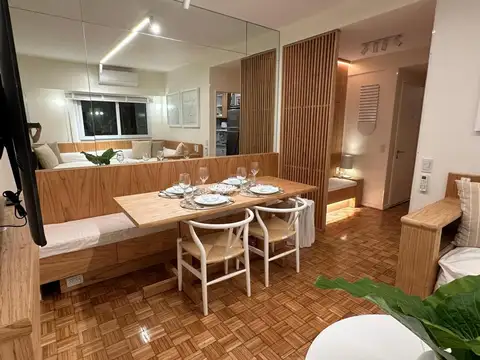 EXCLUSIVO DEPARTAMENTO 2 AMBIENTES TODO INCLUIDO RECOLETA