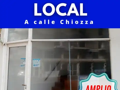 Local 30 mts, con baño, a la calle.
