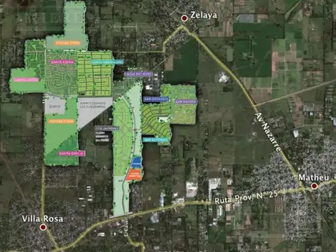 Terreno en Venta en Pilar Del Este, USD 21.000