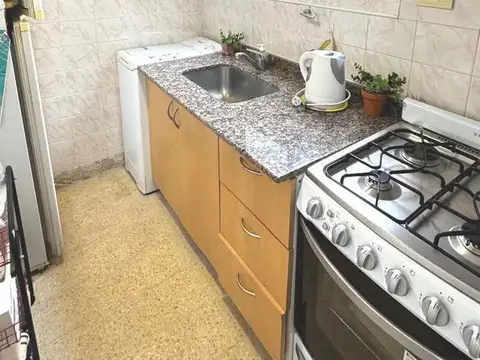 Departamento 2 ambientes con 1 baño