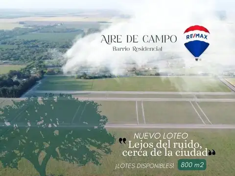 Se Vende Terreno en Aire de Campo, Nicanor Molinas