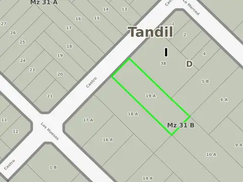 Terreno en venta - 1.299mts2 - Tandil