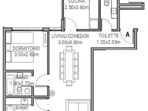 Rivadavia 15500, Piso 4