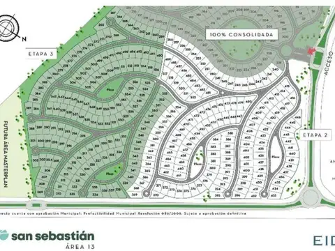 Terreno en Venta de 627,0 m2