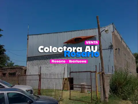 Galpón sobre Colectora AU Rosario-Santa Fe