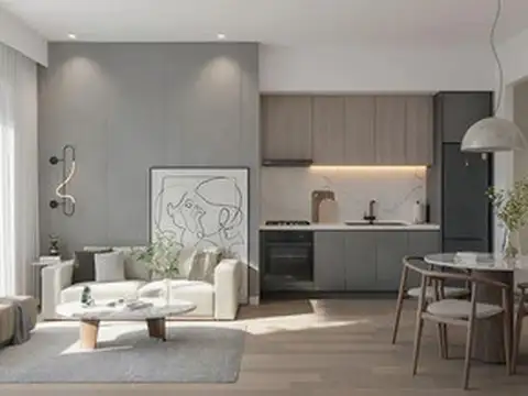 Departamento Monoambiente con 1 baño