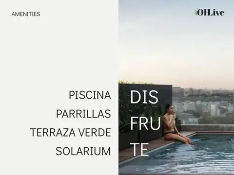 Departamento en Venta de 1 dormitorio