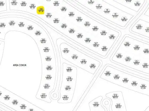 Terreno en Venta de 601,0 m2