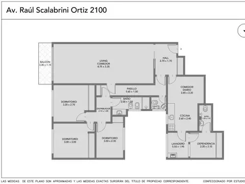 Departamento en Venta de 4 ambientes