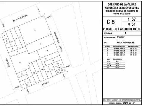 Terreno en Venta de 151,0 m2