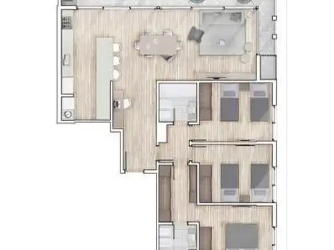 Departamento en Venta de 6 ambientes