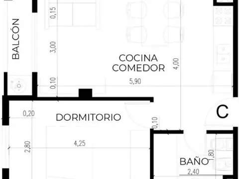 Departamento en Alquiler 3 años