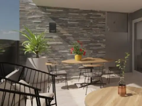 Departamento 4 ambientes - Jardín Balcón y Baulera