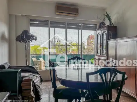 Departamento 3 ambientes con 1 baño