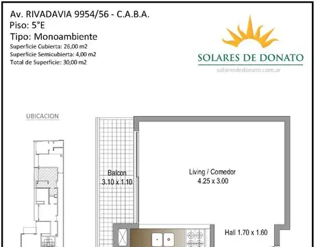 AVENIDA RIVADAVIA 9900, Piso 5