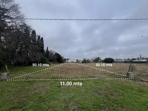 EN VENTA - TERRENO DE 551,1M2 CON ALUMBRADO PUBLICO Y GAS NATURAL - VILLA DEL SOL - PUEBLO ESTHER.
